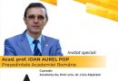 Președintele Academiei Române, acad. prof. Ioan Aurel Pop, vine la „Ateneul de Bistrița”